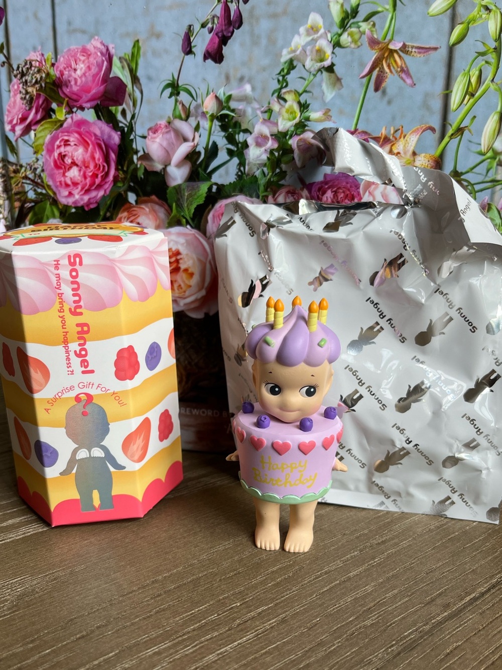 Sonny Angel BLUEBERRY CAKE Birthday Gift Series AUTHENTIC Figure Factory Fresh